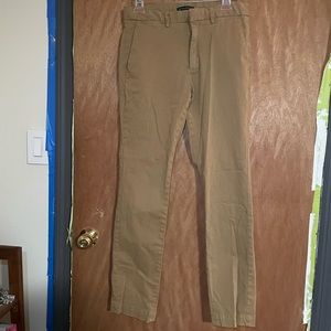 Banana Republic dark tan chinos